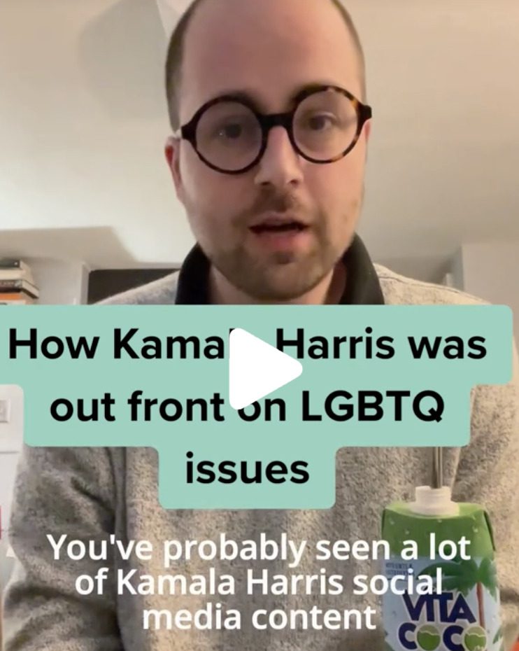 Dogwood political reporter, Michael O'Connor explains where Kamala Harris stands on LGBTQ issues